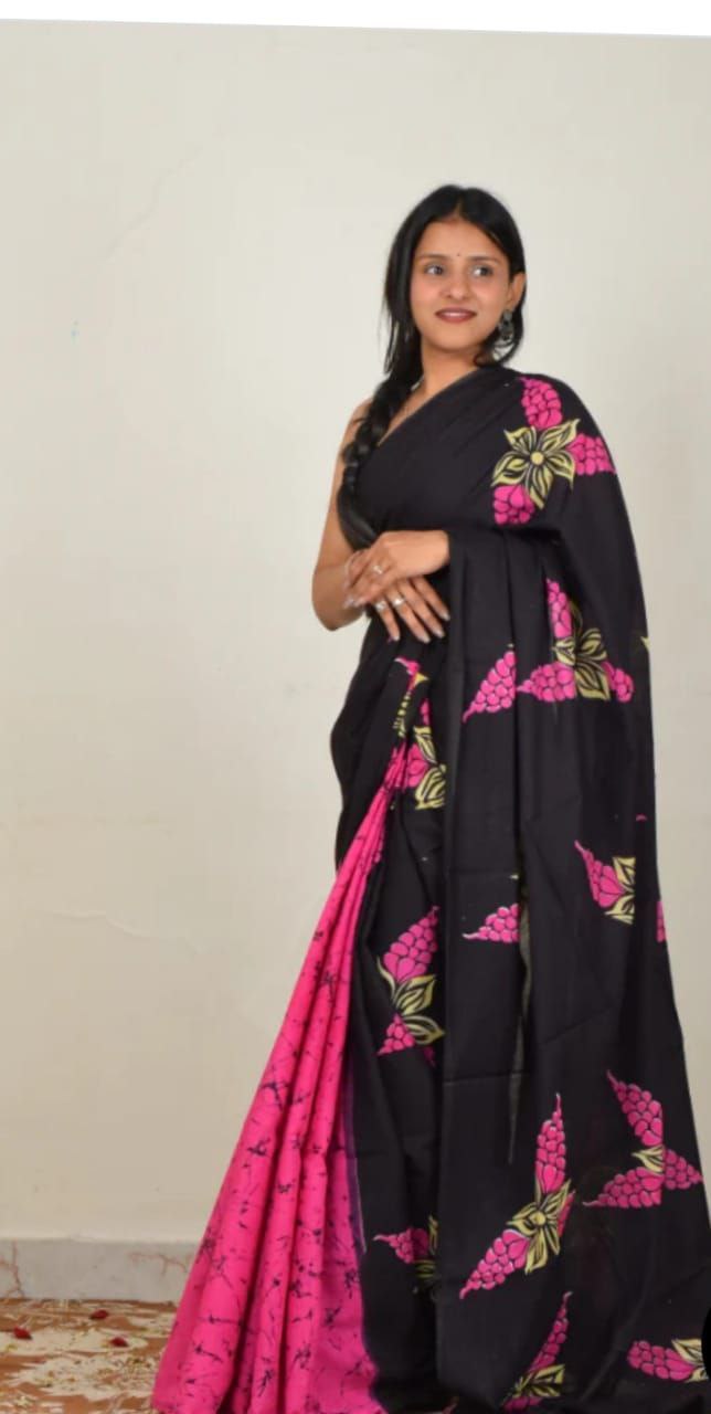 Mono Cotton Printed Saree