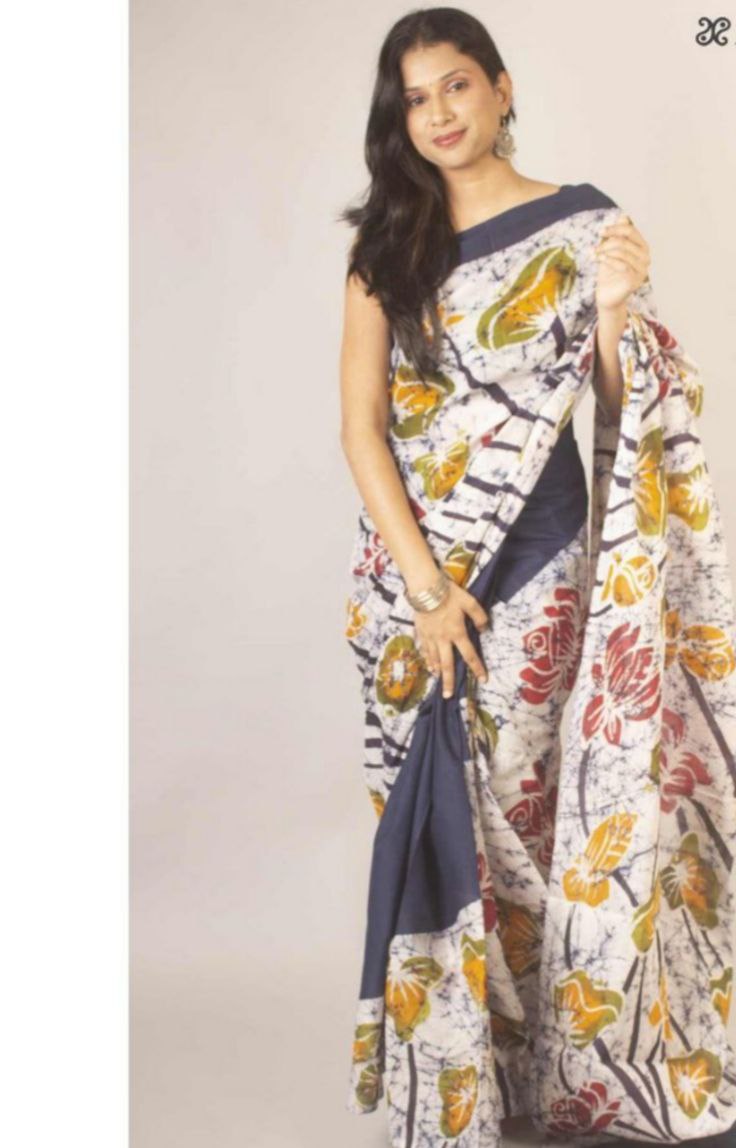 Mono Cotton Printed Saree