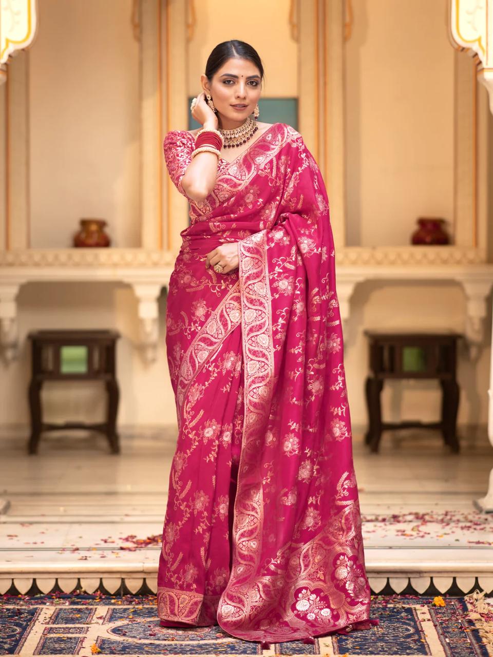 Pure Banarasi Silk Saree