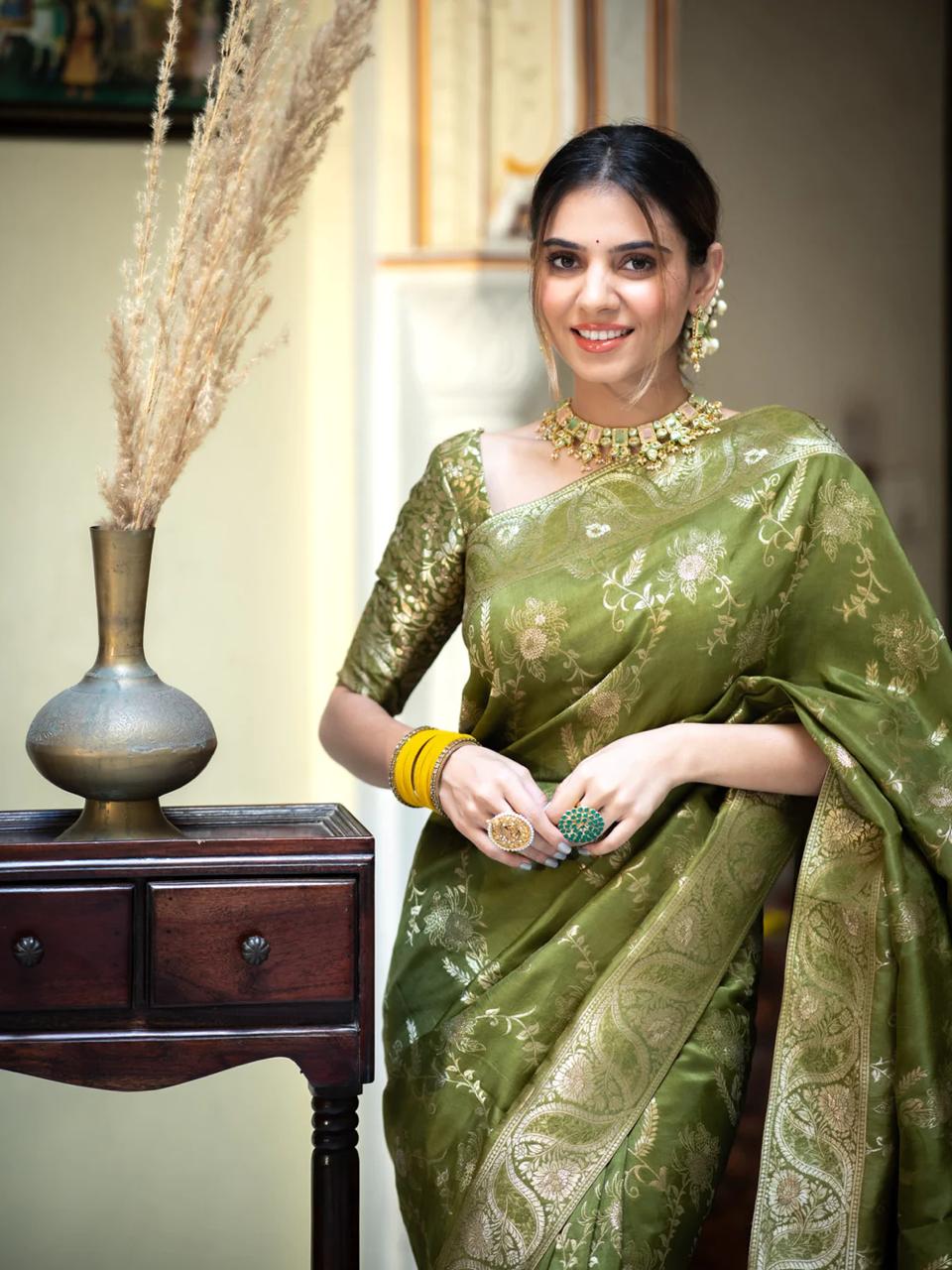 Pure Banarasi Silk Saree