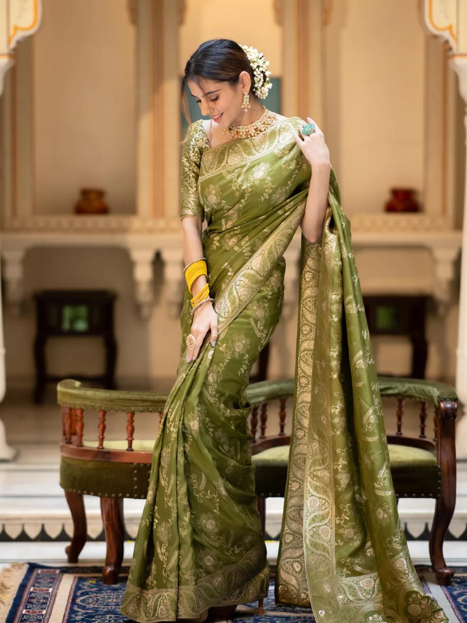 Pure Banarasi Silk Saree