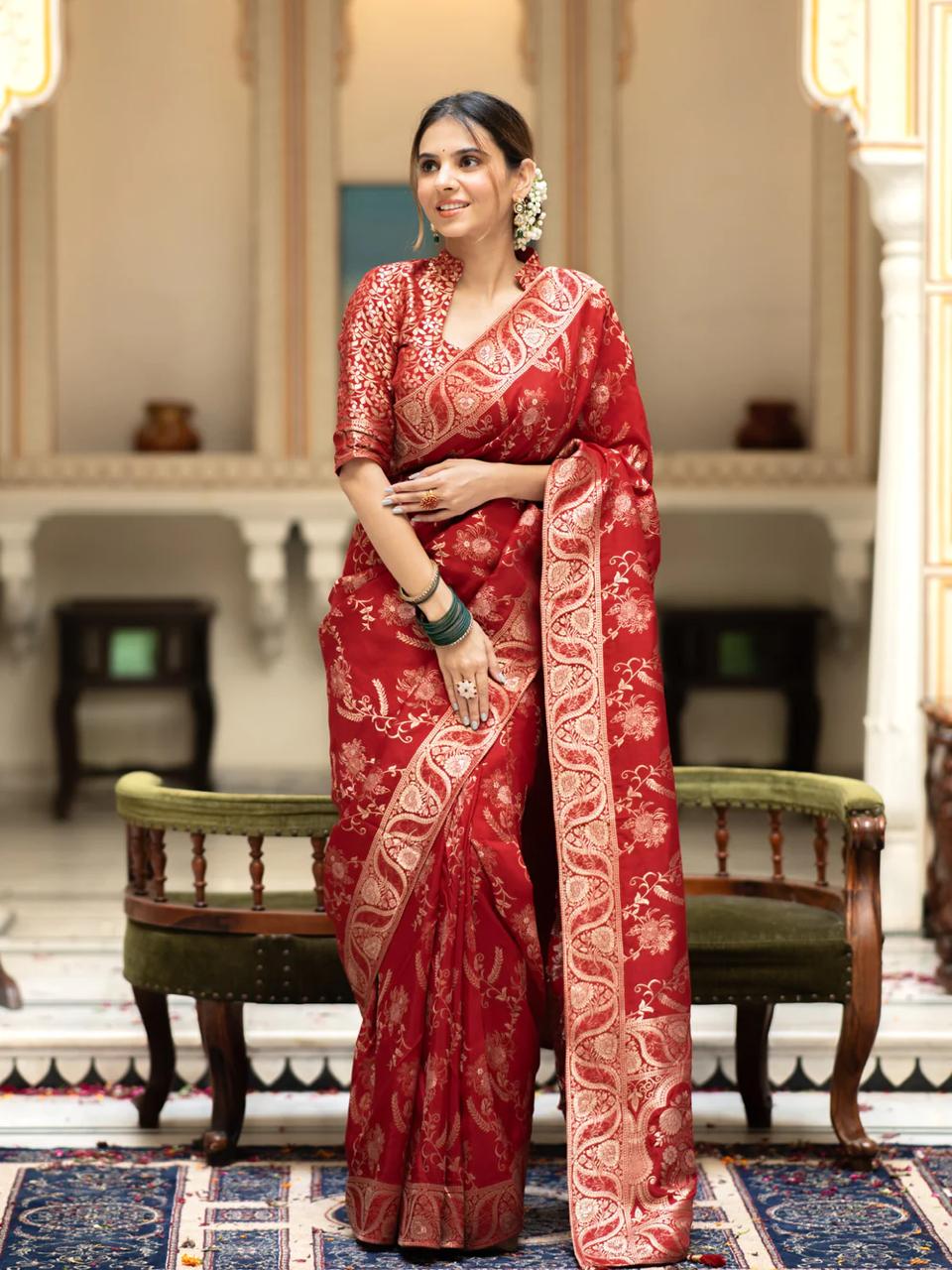 Pure Banarasi Silk Saree