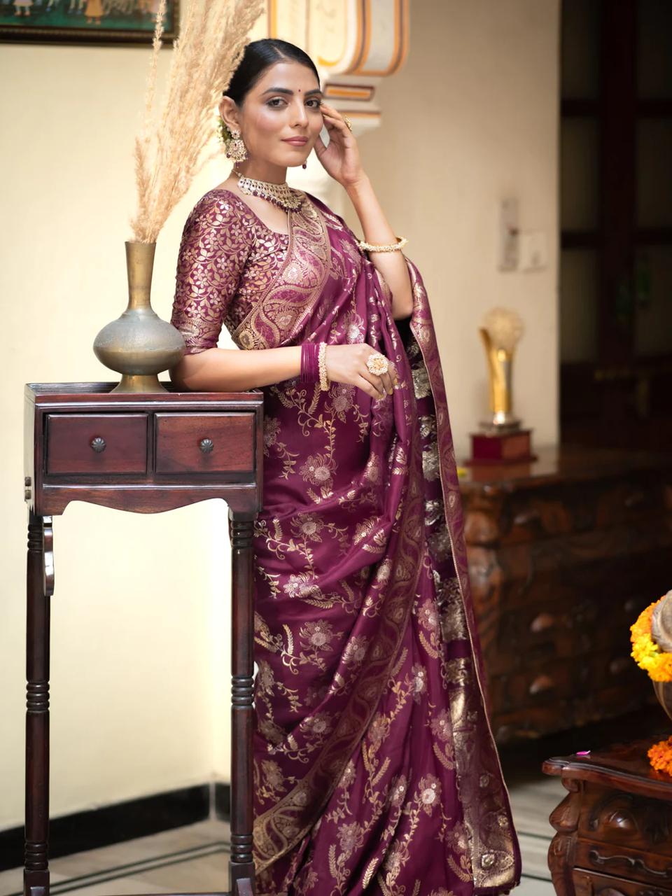 Pure Banarasi Silk Saree