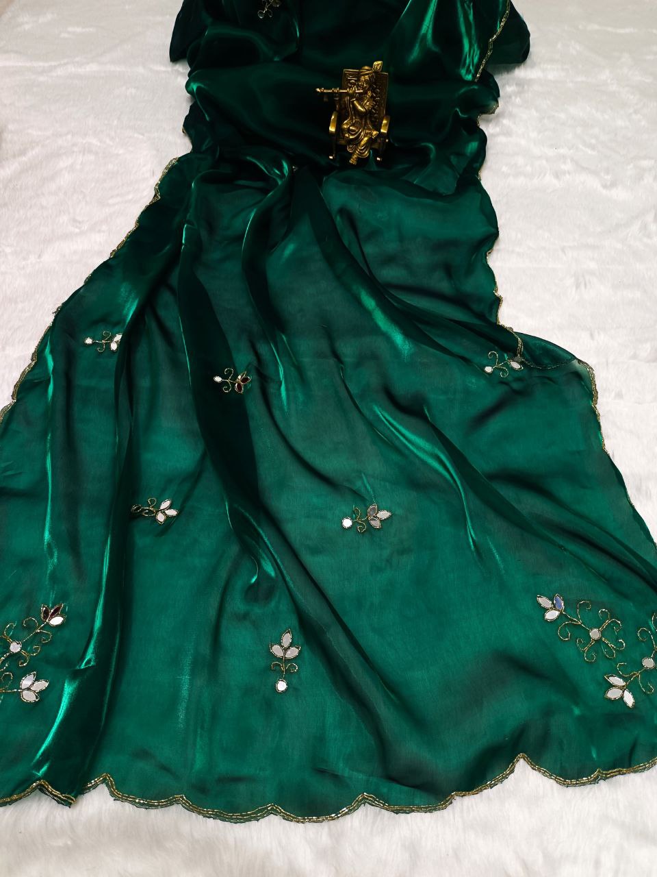 Jimmy Chu  handwork saree