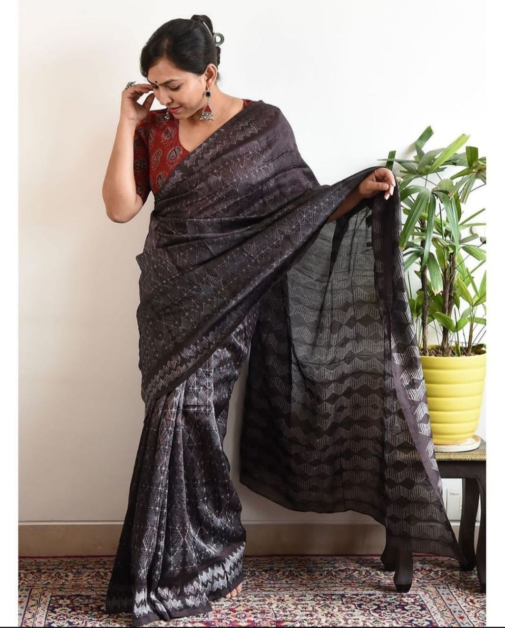 Woven Design  Banarasi Jacquard Silk  Saree