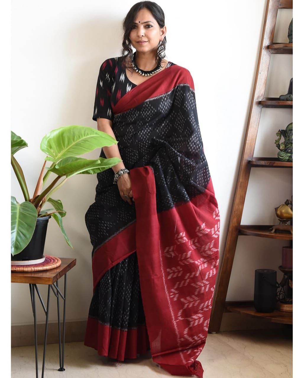 Daily Wear Soft Linen Printed Sarees