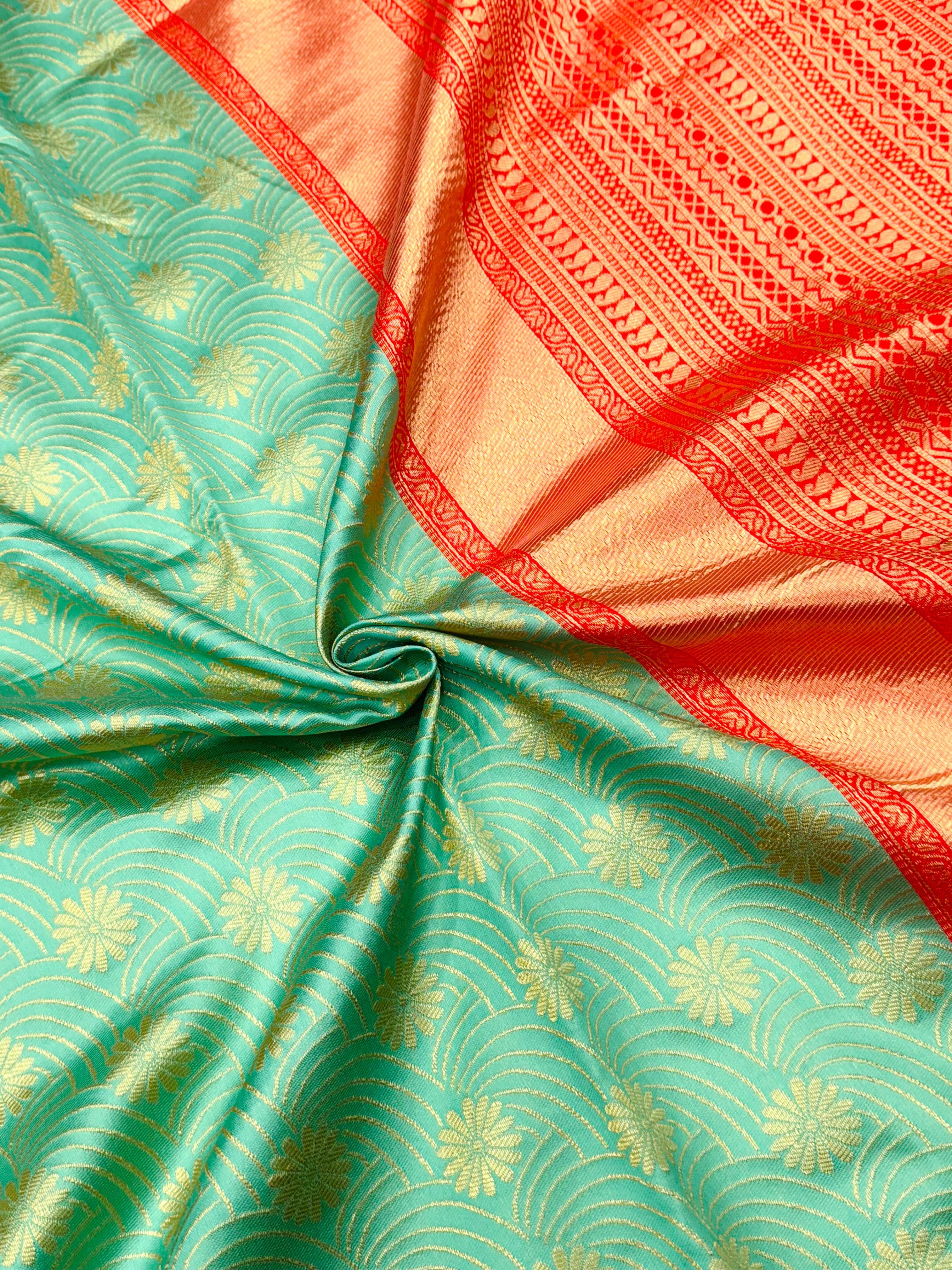 SOUTH SUPER HIT LICHI SILK SAREE