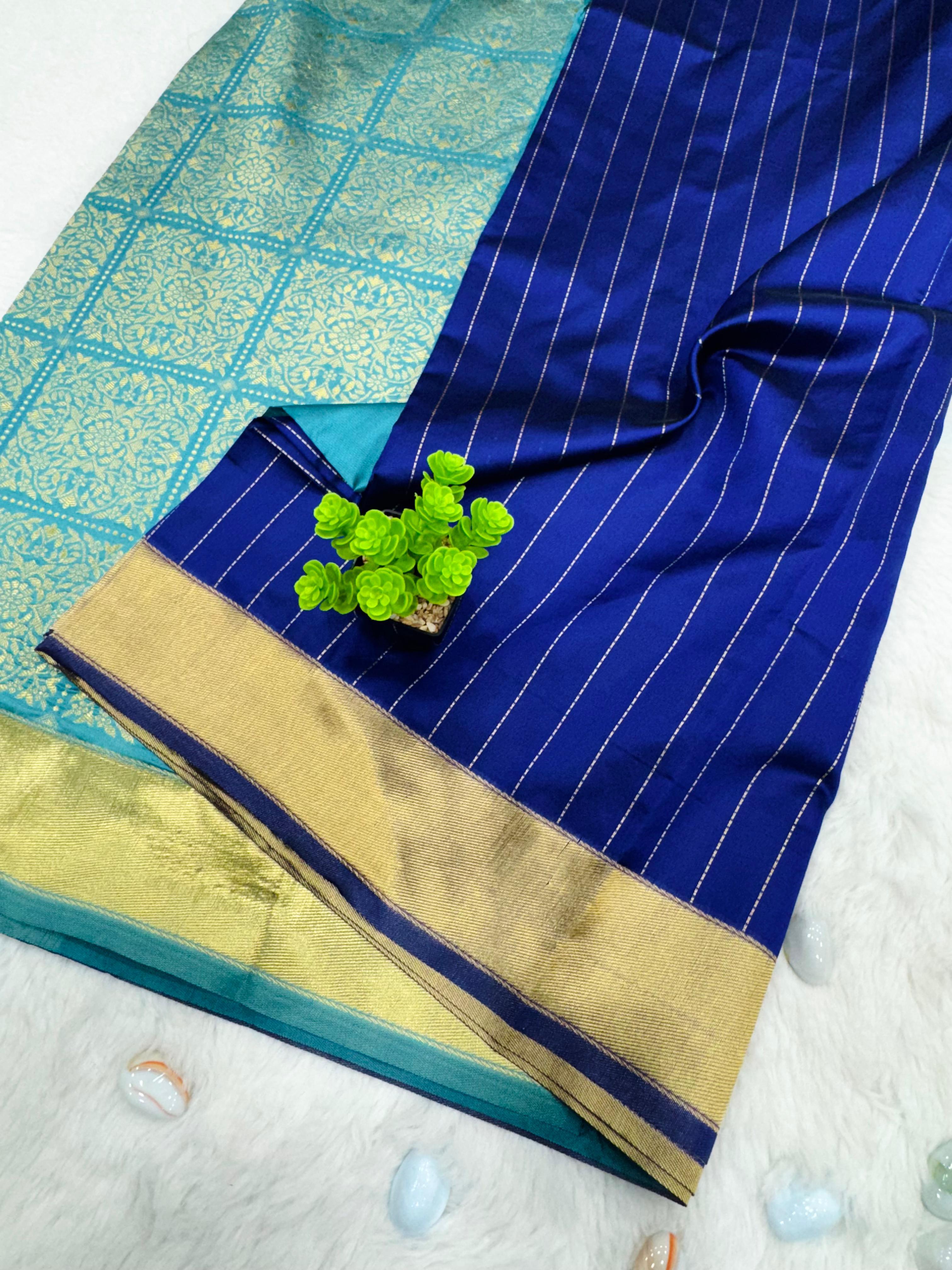 SOUTH SUPER HIT LICHI SILK SAREE