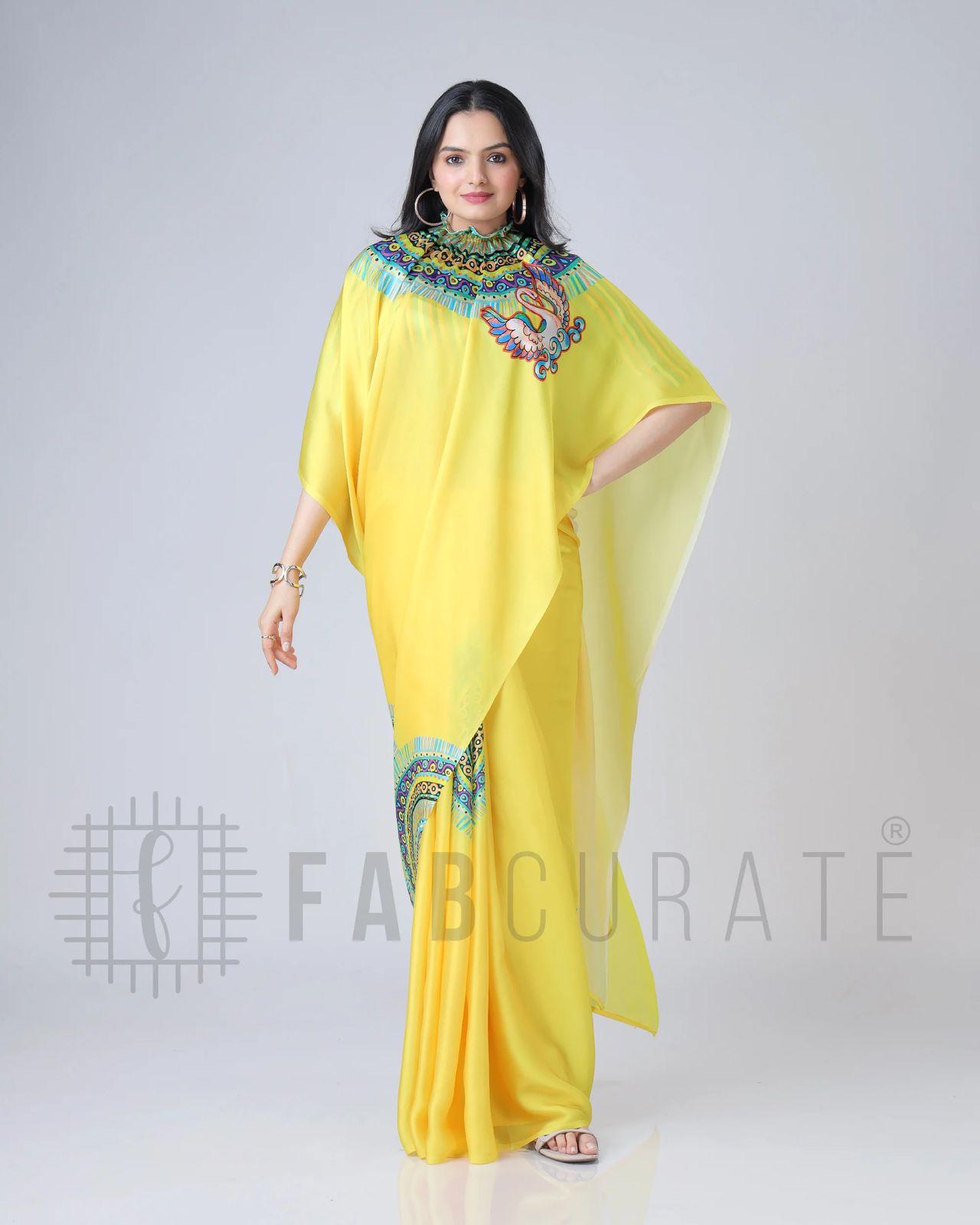 New Fancy Soft Crepe Silk Saree