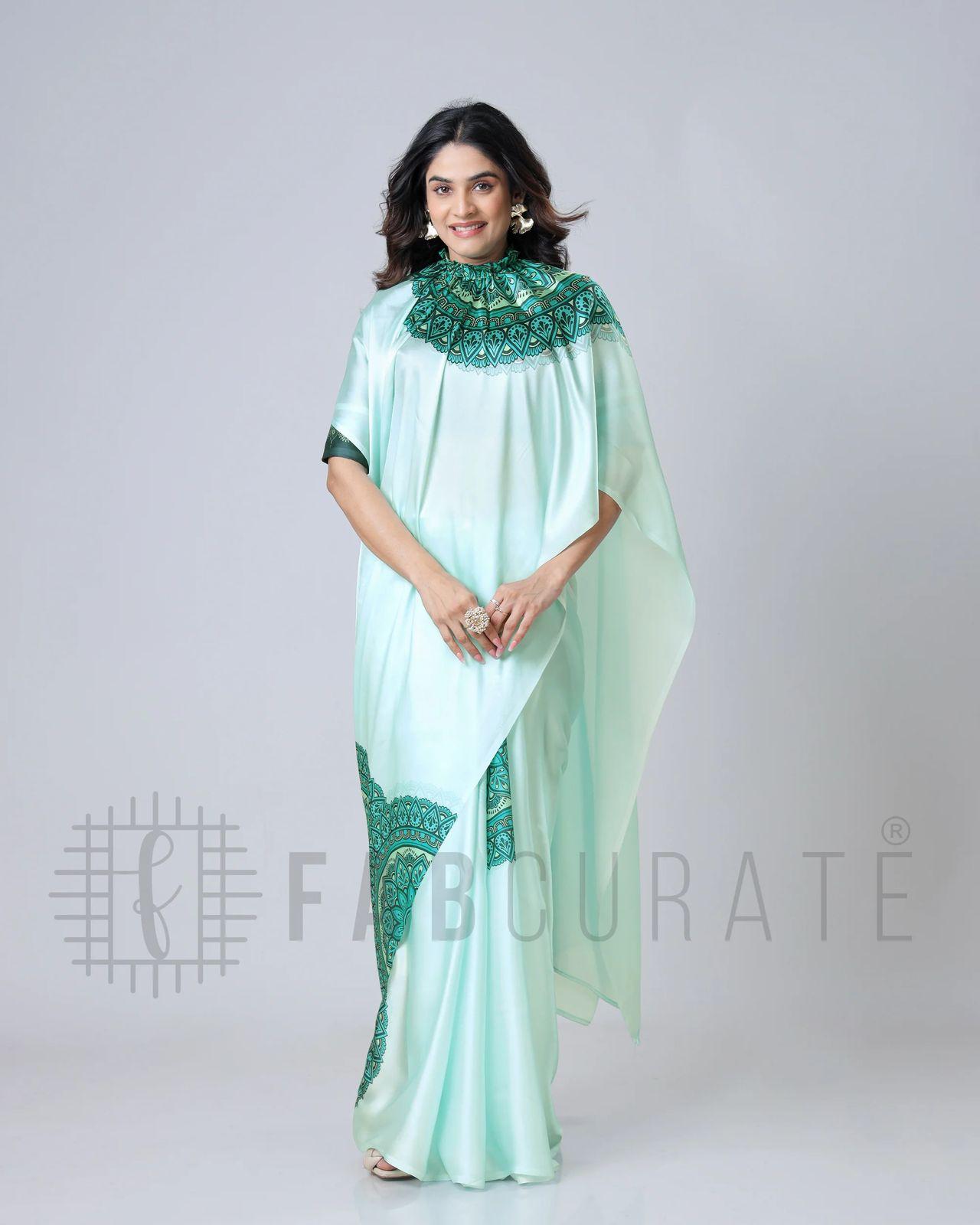 New Fancy Soft Crepe Silk Saree