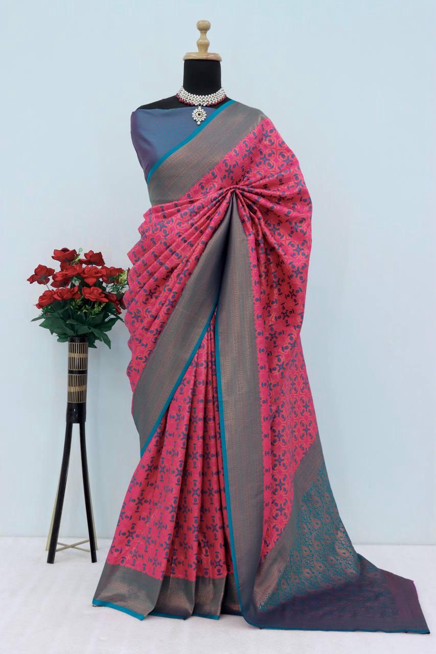 KANIJIVARAM PREMIUM SOFT SILK SAREE