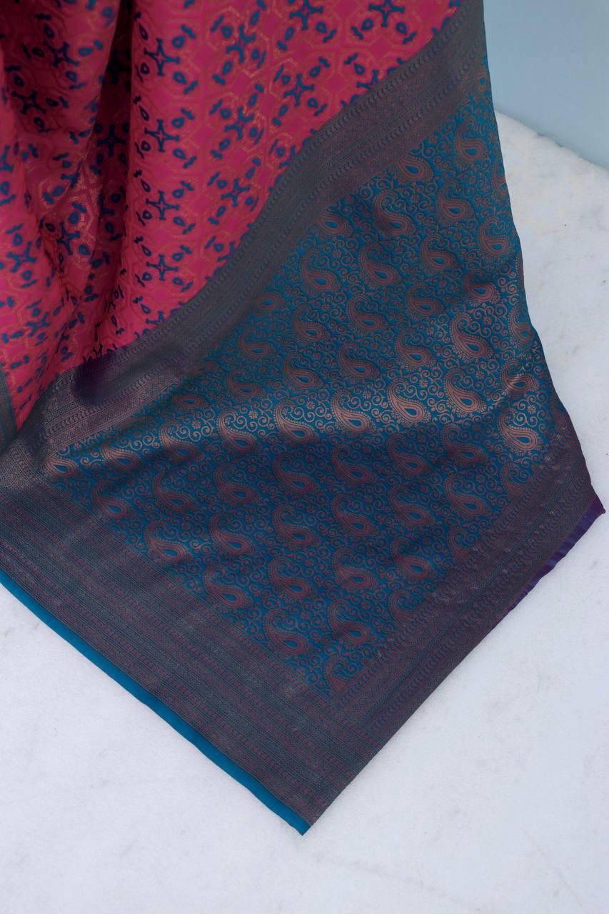 KANIJIVARAM PREMIUM SOFT SILK SAREE
